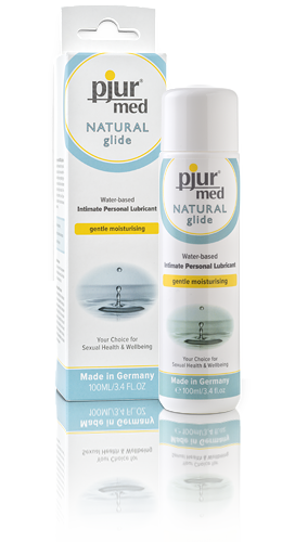 Лубрикант на водній основі для чутливої шкіри Pjur Med Natural Glide 100 мл aiw Якість AIW Or523, фото 1