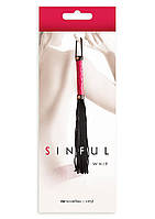 Плеть NS Novelties Sinful Whip Pink aiw Якість AIW Or564, фото 6