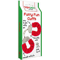 Якісні наручники Toy Joy (Гландія) Furry Fun, барвисті aiw Якість AIW Or141, фото 2