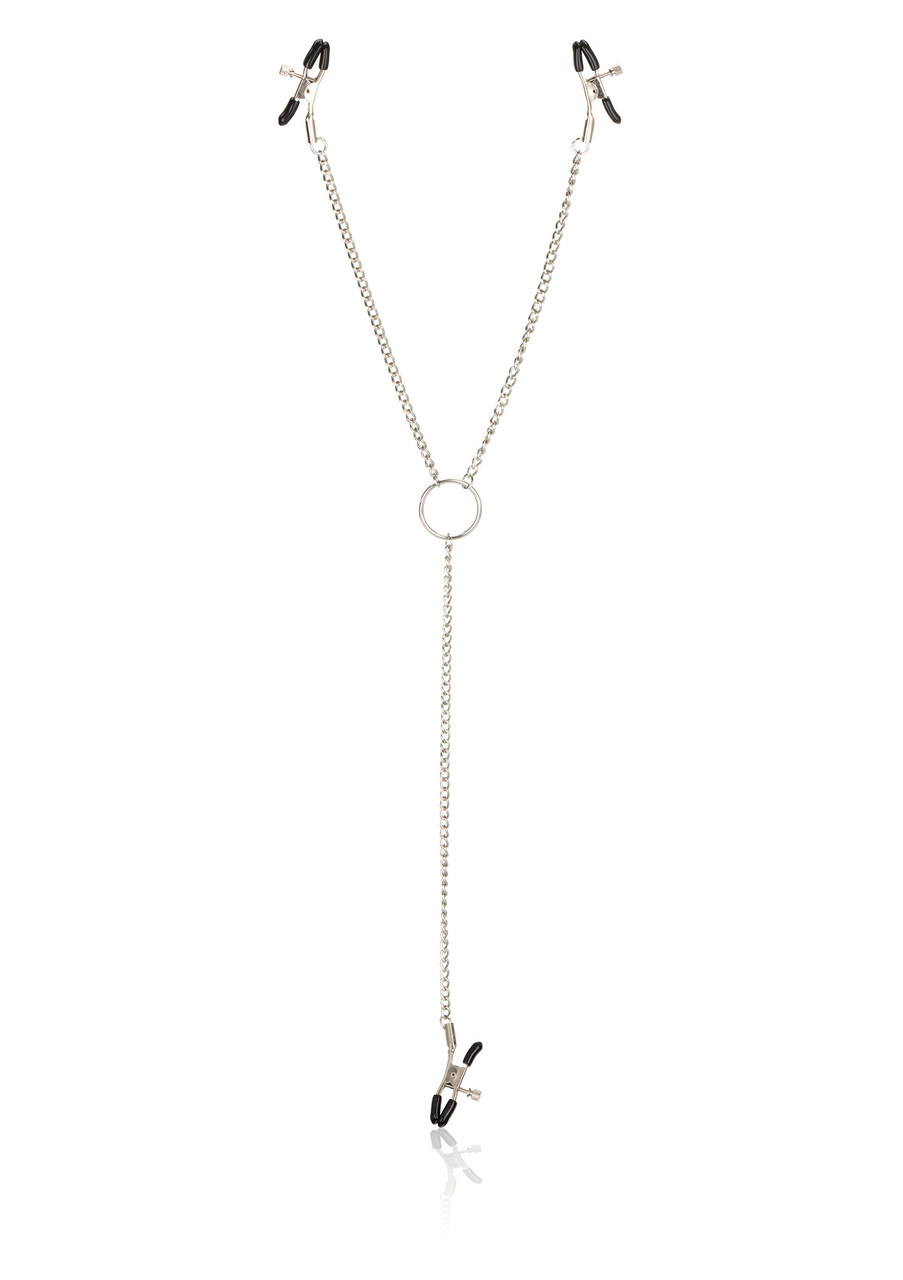 Затискачі для сосків і статевих губ Triple Intimate Clamps aiw Якість AIW Or658, фото 1