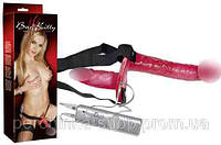 Жіночий подвійний страпон Bad Kitty Strap-on Duo від Orion aiw Якість AIW Or175, фото 3