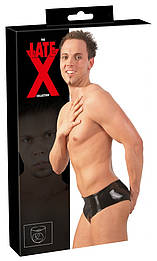 Чоловічі трусики з анальним стимулятором The Latex Collection Latex Briefs від Orion aiw Якість AIW Or708
