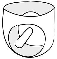 Чоловічі трусики з анальним стимулятором The Latex Collection Latex Briefs від Orion aiw Якість AIW Or708, фото 3