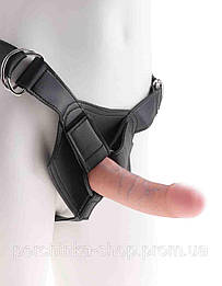 Страпон King Cock  Strap-on Harness w/ 6" Cock aiw Качество AIW Or858