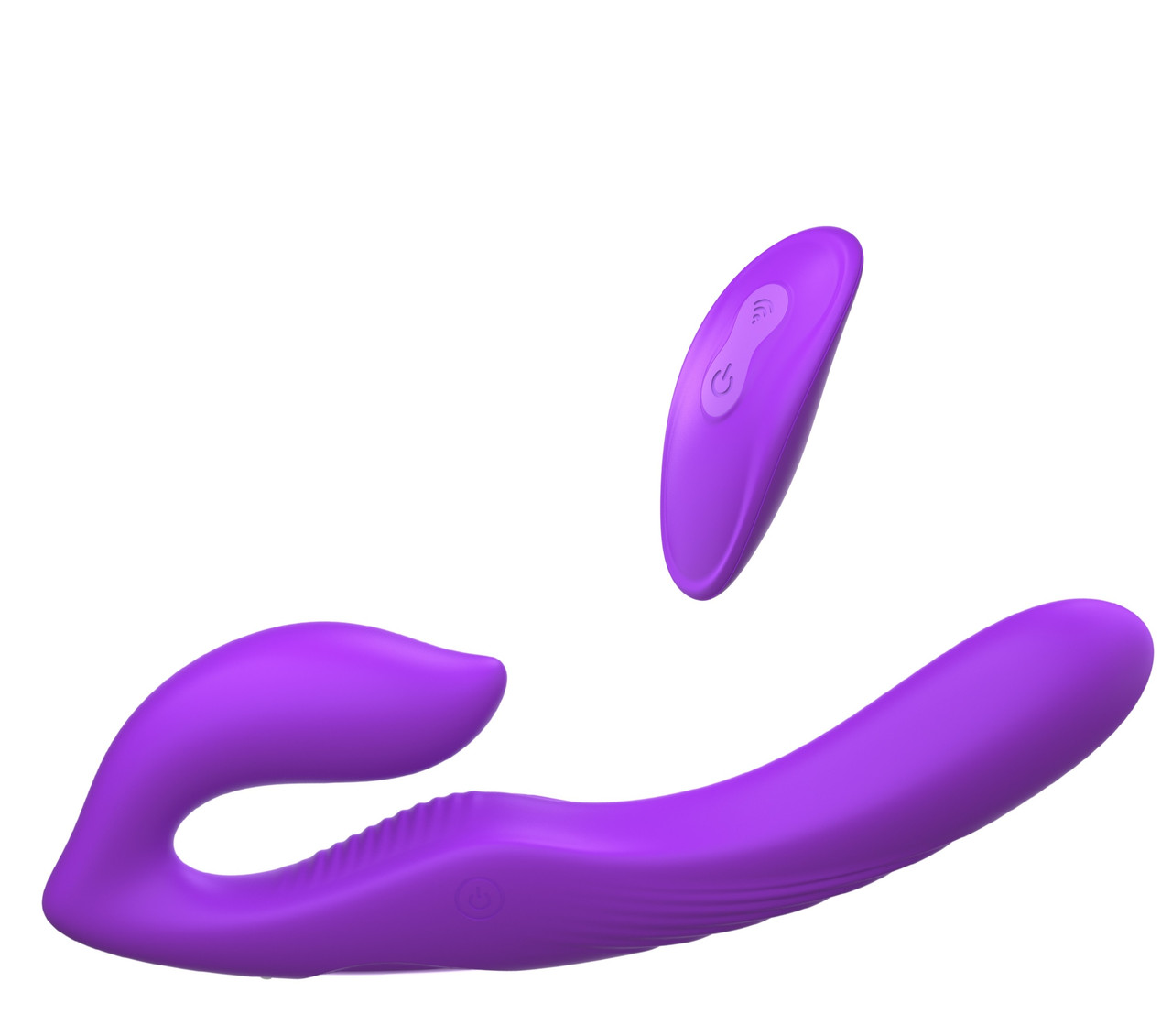 Жіночий безремневий страпон із вібрацією Fantasy For Her Her Ultimate Strapless Strap-On від Pipedream aiw AIW Or1351, фото 1