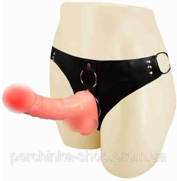 Страпон із мошоком Baile Ultra Passionate Harness aiw Якість AIW Or220, фото 1