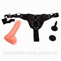 Страпон із мошоком Baile Ultra Passionate Harness aiw Якість AIW Or220, фото 2