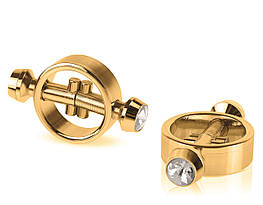 Затискачі для сосків Gold Magnetic Clamps від Pipedream aiw Якість AIW Or271