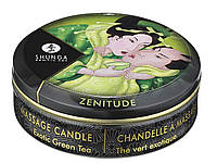 Масажна свічка Shunga Mini Massage Candle Green Tea із запахом зеленого чаю aiw Якість AIW Or937, фото 2