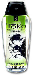 Лубрикант на водній основі Shunga Toko Aroma Lubricant Melon Mango з ароматом і смаком дині та манго aiw AIW Or940