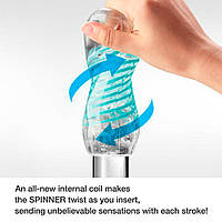 Чоловічий мастурбатор Tenga Spinner Shell Tetra (Японія) aiw Якість AIW Or1006, фото 2