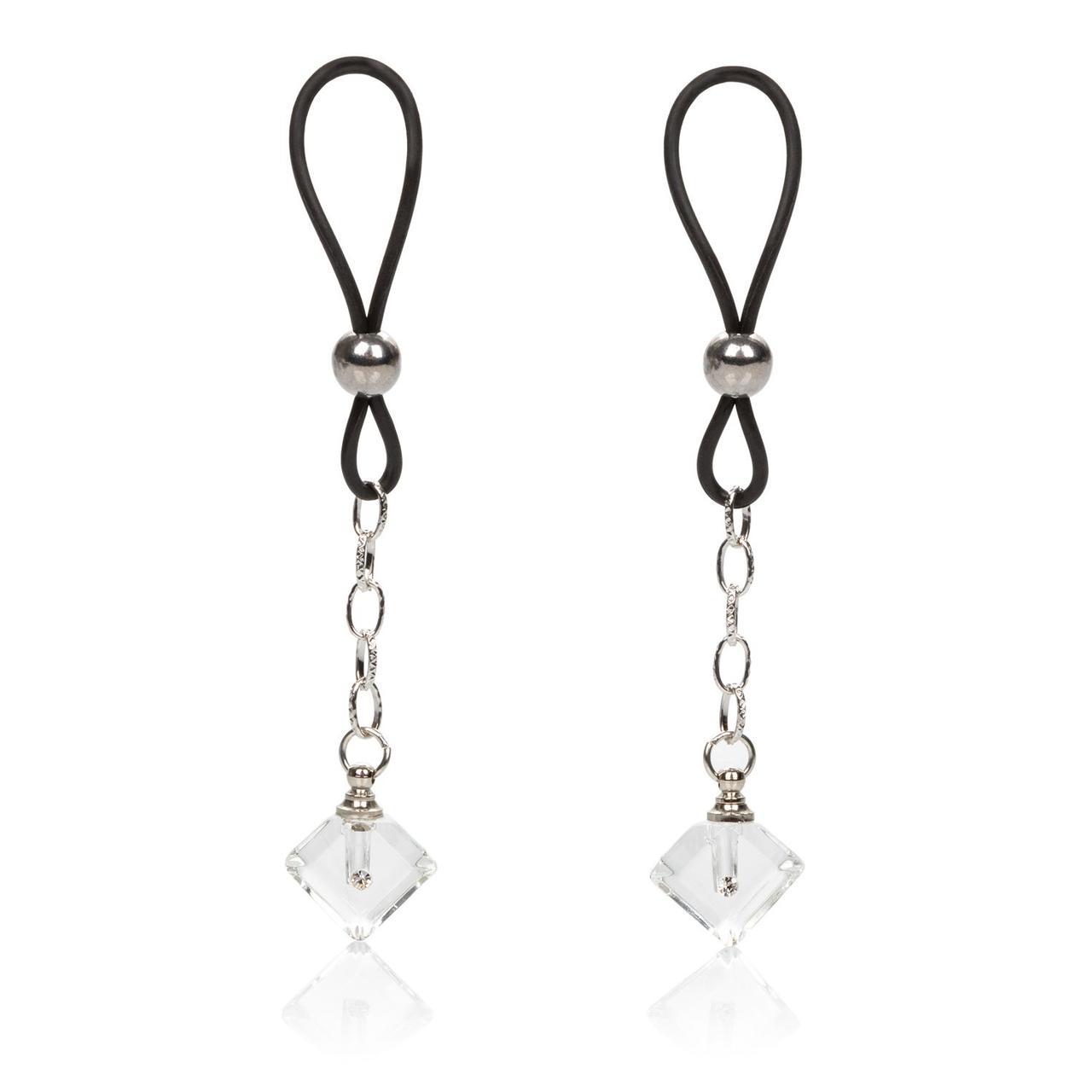 Затискачі для сосків Nipple Play Non-Piercing Nipple Jewelry Crystal Gem aiw Якість AIW Or1183, фото 1