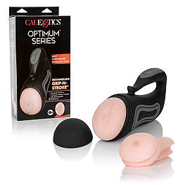 Масстурбатор, що перезаражається, з вібрацією Optimum Power Grip-N-Stroke aiw Якість AIW Or1209
