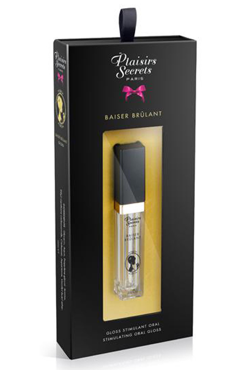 Стимулювальний блиск для губ Plaisirs Secrets Stimulating Oral Gloss Baiser Brulant aiw Якість AIW Or1267, фото 1