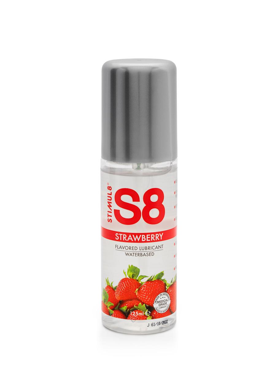 Оральний лубрикант Stimul8 Flavored Lube Strawberry 125 мл Німеччина aiw Якість AIW Or1272, фото 1