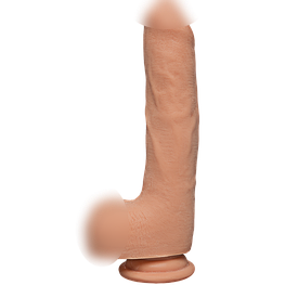 Реалістичний фаллоїмітатор Doc Johnson The D Uncut D Ultraskyn 9" with Balls Vanilla aiw Якість AIW Or1321