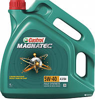 Синтетична олива CASTROL 5w-40 MAGNATEC A3/B4 4 л оригінал! Є підбір фільтрів