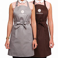 Комплект фартухів для майстра Gloria сірий+коричневий