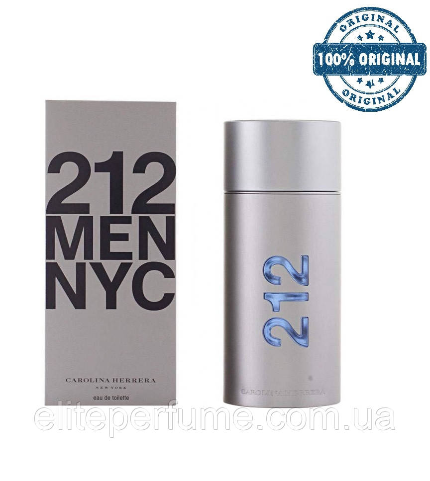 Carolina Herrera 212 Men NYC 100 мл Оригінал