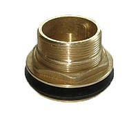 Купить Штуцер для врезки в емкость бак 1 1/2 " дюйма с поджимной ...