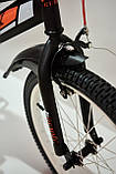 Велосипед 20"- Remmy ROKY чорно-помаранчевий матовий, фото 5