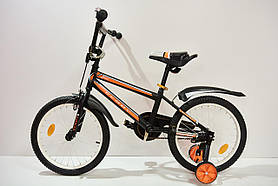 Велосипед 18"- Remmy BEST чорно-помаранчевий (матт)