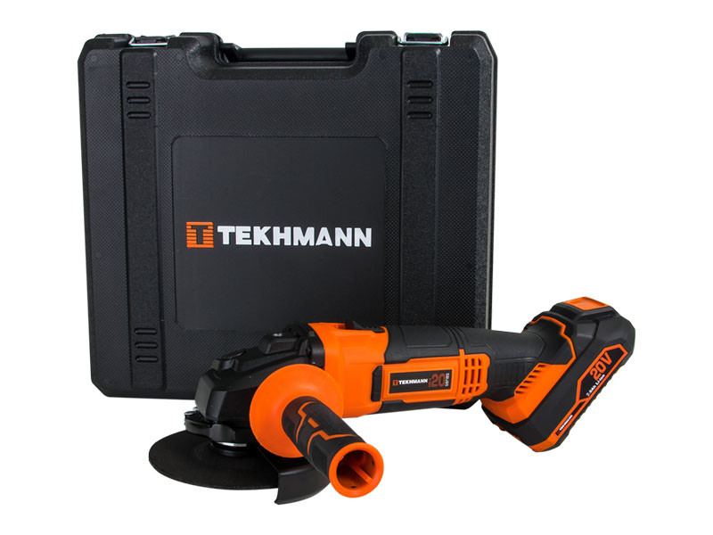 ШЛІФМАШИНА КУТОВА АКУМУЛЯТОРНА TEKHMANN TAG-125/I20 KIT