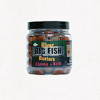Насадкові бойли Dynamite Baits Big Fish River Busters Shrimp & Krill (креветка і кріль)