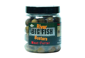 Насадкові бойли Dynamite Baits Big Fish River Busters Meat Furter (м'ясний смак)
