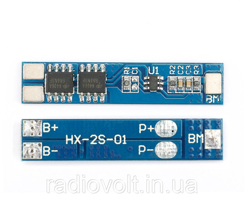 BMS 2S 5A 8.4 В Контролер заряду розряду Li-ion батарей