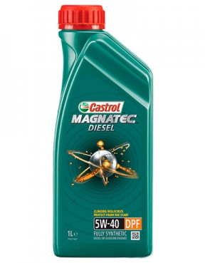 Синтетична олива CASTROL 5w-40 MAGNATEC Diesel DPF 1 л оригінал!