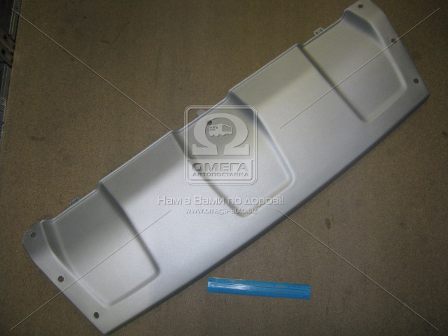 Накладка бампера переднього Рено Дастер RENAULT DUSTER 2010- (пр.о TEMPEST), фото 1