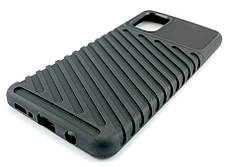 Samsung A71, A715 2020 чохол Thunder TPU накладка на задню панель силіконовий чорний, фото 2