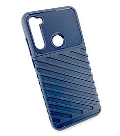 Чохол для Xiaomi Redmi Note 8T накладка Thunder TPU бампер протиударний синій
