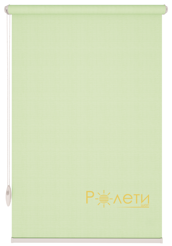 Ролета тканинна Е-Mini Каміла Світло-зелений Бамбук A611