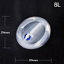 Каністра для води складна туристична похідна 8 л прозора, фото 5