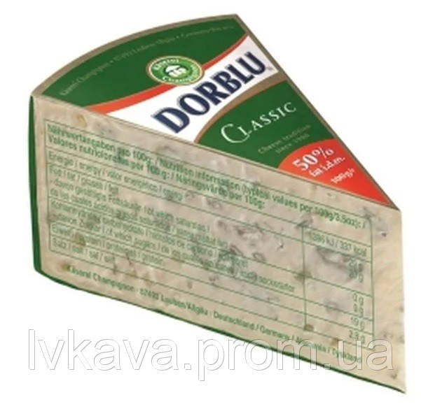 Сир Dorblue classic із цвіллю Kaserei Champignon, 100 г