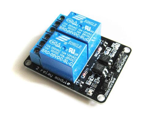 2-канальний модуль реле 5V для Arduino PIC ARM AVR, фото 1