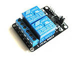 2-канальний модуль реле 5V для Arduino PIC ARM AVR, фото 2