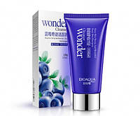 Пенка для умывания с экстрактом черники BIOAQUA Wonder Cleanser