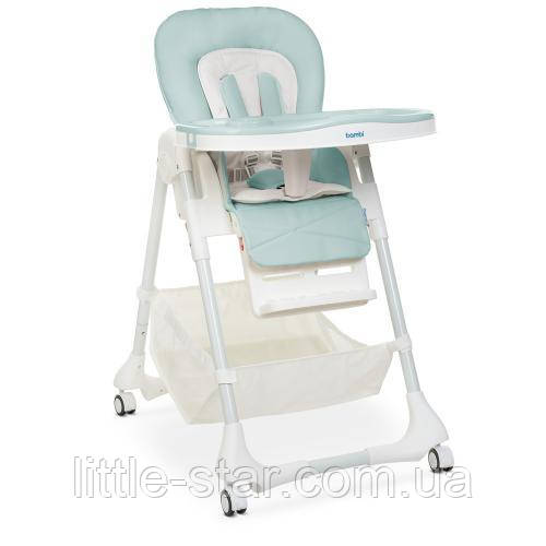 Дитячий стільчик-трансформер для годування M 3822 SKY BLUE