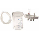 Ємність для аспіратора без кришки,CA-MI 4 л (матеріал: Makrolon, автоклав 121 ° С) Медапаратура, фото 3