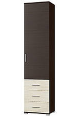 Дитячі меблі Бриз-5 (модульні) Венге темний + дуб молочний, фото 4