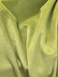 Меблева тканина вельвет люх салатовий