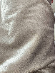 Меблева тканина вельвет люх сріблястий