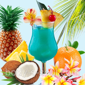 BLUE HAWAIIAN №28, косметична віддушка для мила, свічок, косметики ручної роботи, США, ваніль 2%