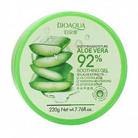 Гель алоэ вера для лица и тела успокаивающий и увлажняющий Bioaqua Aloe Vera 92% Soothing Gel