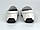 Чоловіче взуття великих розмірів літні мокасини шкіряні білі перфорація Rosso Avangard BS M4 Flotar PerfWhite, фото 4