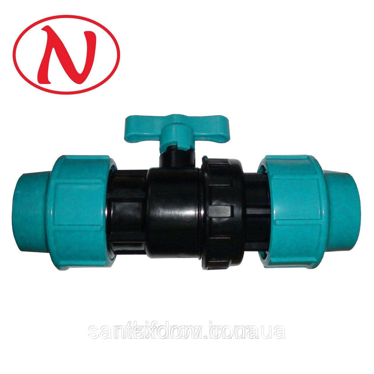 Кран 50 х 50 (ПНД, STR), фото 1