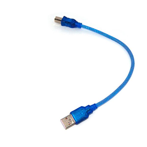 USB-кабель Arduino типу AM-BM 25 см, фото 1